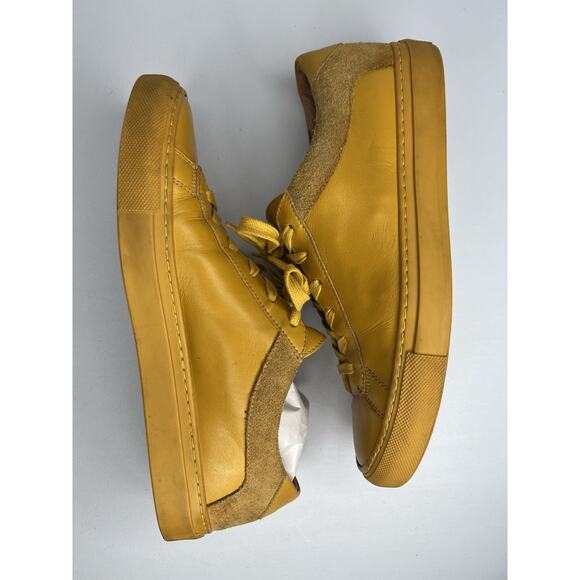 KOIO Capri Zafferano Yellow Leather Shoes Casual Size 39/US Womens’s 9 - Picture 5 of 9
